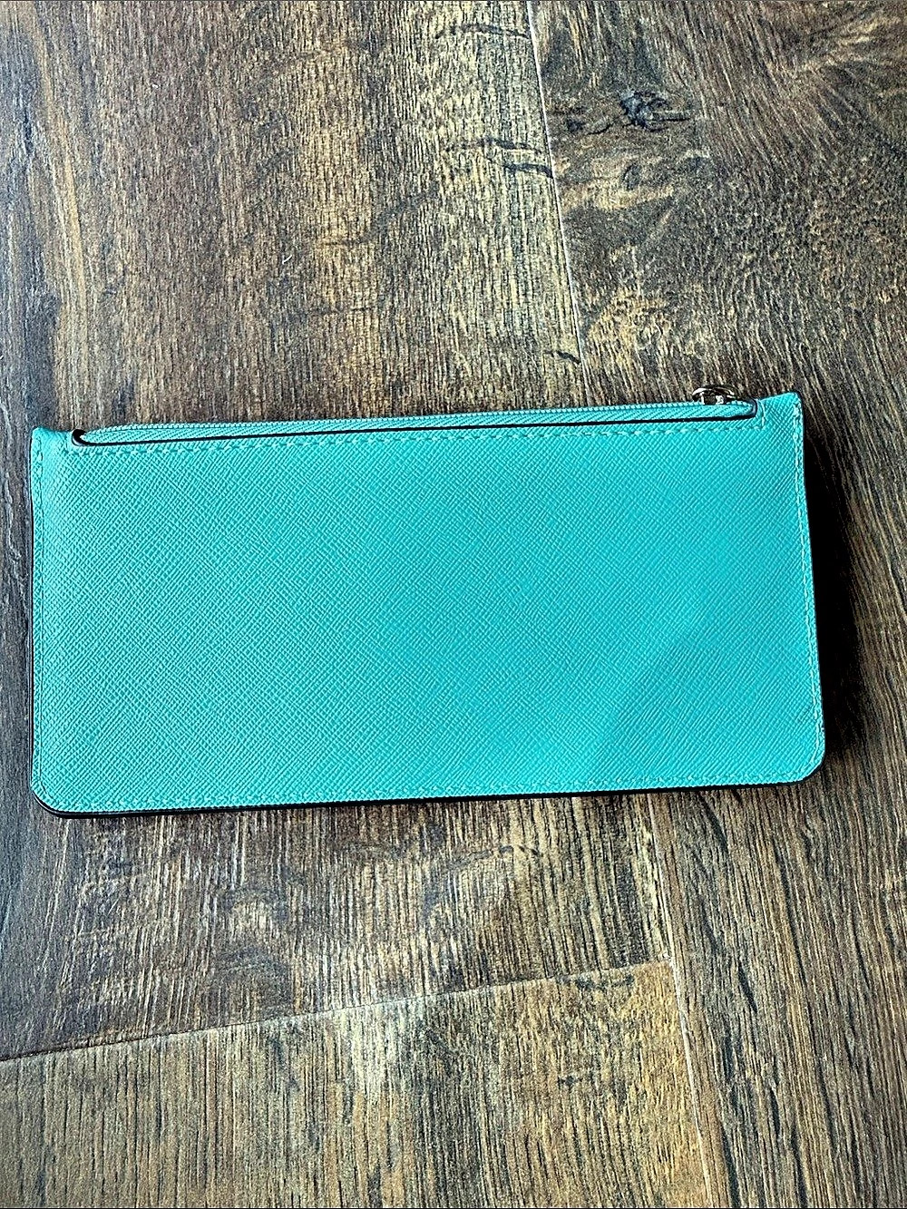 Blue Zip Wallet - Picture 2 of 5
